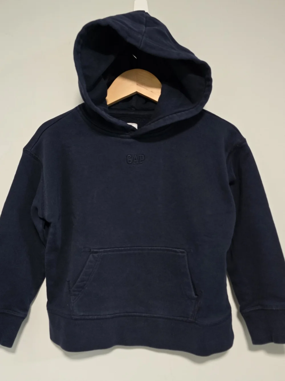 GAP Kids Embroidered Gap Logo Hoodie. Backt O School Style. Thick Cotton Mix.